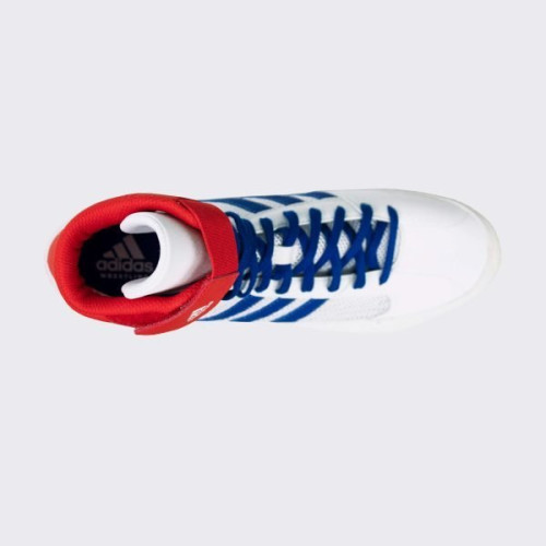 Wrestling Shoes adidas HVC 2 White/Red/Royal by